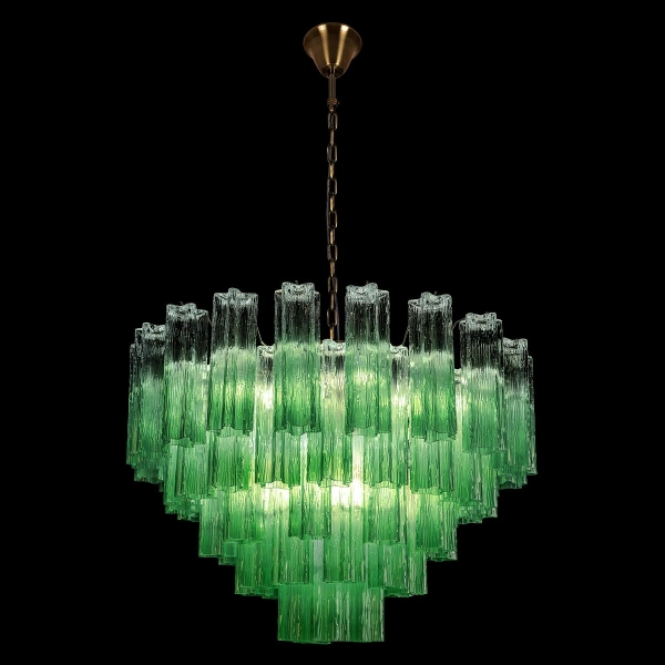 Подвесная люстра Loft IT Murano 10580/800 Clear green