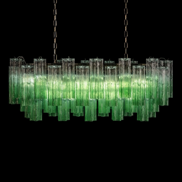 Подвесная люстра Loft IT Murano 10580/1000R Clear green
