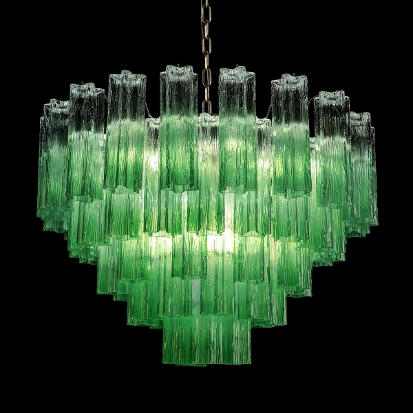 Подвесная люстра Loft IT Murano 10580/800 Clear green