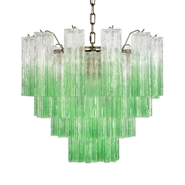 Подвесная люстра Loft IT Murano 10580/600 Clear green