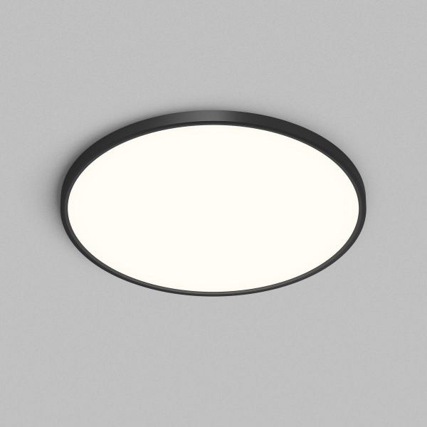 Потолочный светодиодный светильник Denkirs Thin DK6524-BK