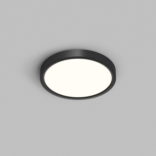 Потолочный светодиодный светильник Denkirs Thin DK6520-BK