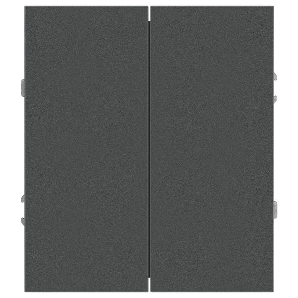 Переключатель ЭРА Arktik 16-1106-06 двойной 10АХ-250В графит Б0070369