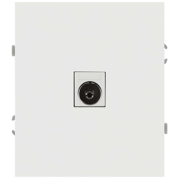 Розетка ЭРА Arktik 16-3101-01 TV одиночная белый Б0070464