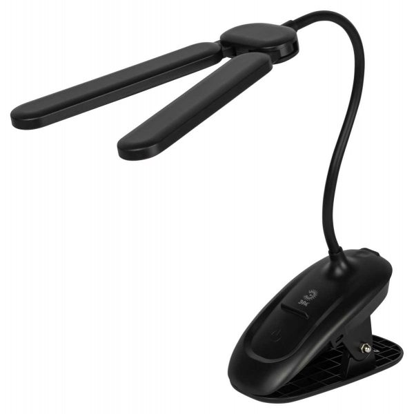 Настольная лампа аккумуляторная ЭРА NLED-512-6W-BK Б0057208