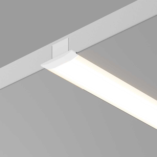 Алюминиевый профиль скрытого монтажа 16x8 (Серебро, 2 м), ALM-0808-S-2M Maytoni Led Strip 636021