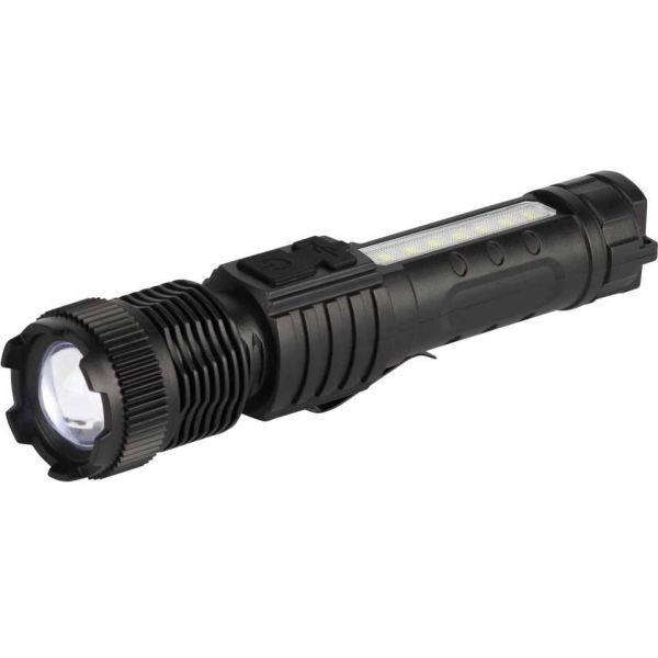 Светодиодный фонарь ЭРА UA-401 универсальный аккумуляторный 3 Вт LED + 3 Вт COB оптический Zoom 3 режима магнит type C Б0069803