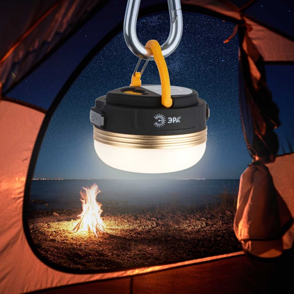 Фонарь кемпинговый светодиодный ЭРА KA-501 Феникс аккумуляторный 3Вт 1200мАч Б0054032