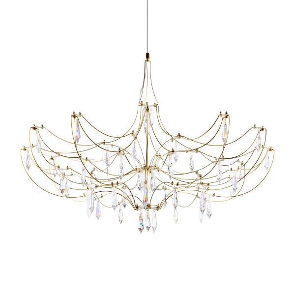 Подвесная люстра Loft IT Mira 10589/900 Gold Asfour