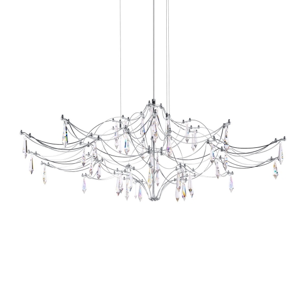 Подвесная люстра Loft IT Mira 10587/1000 Silver Asfour