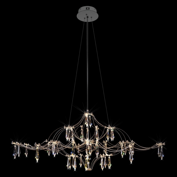 Подвесная люстра Loft IT Mira 10587/1000 Silver Asfour