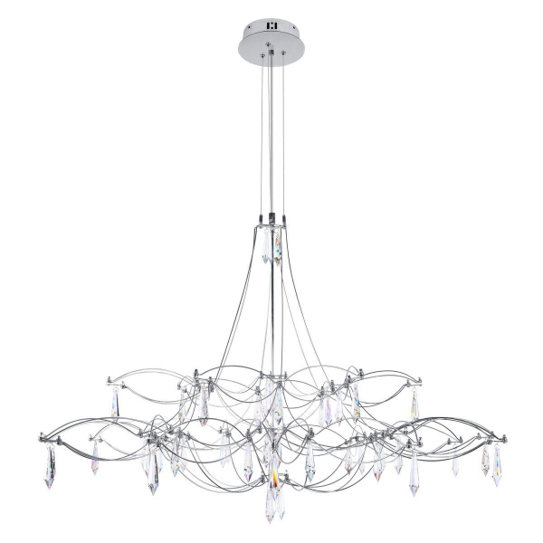 Подвесная люстра Loft IT Mira 10590/1000 Silver Asfour