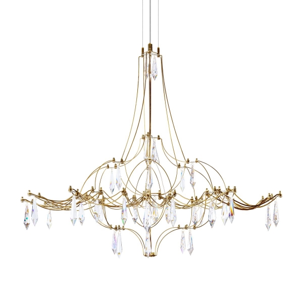 Подвесная люстра Loft IT Mira 10588/800 Gold Asfour