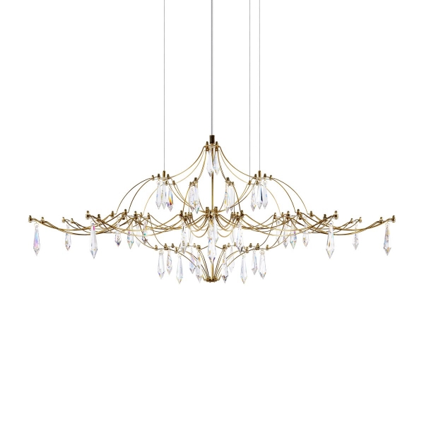 Подвесная люстра Loft IT Mira 10587/1000 Gold Asfour