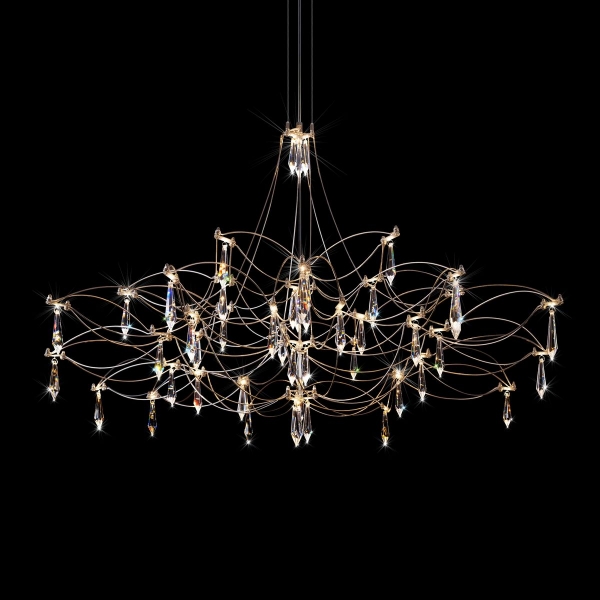 Подвесная люстра Loft IT Mira 10590/1000 Silver Asfour