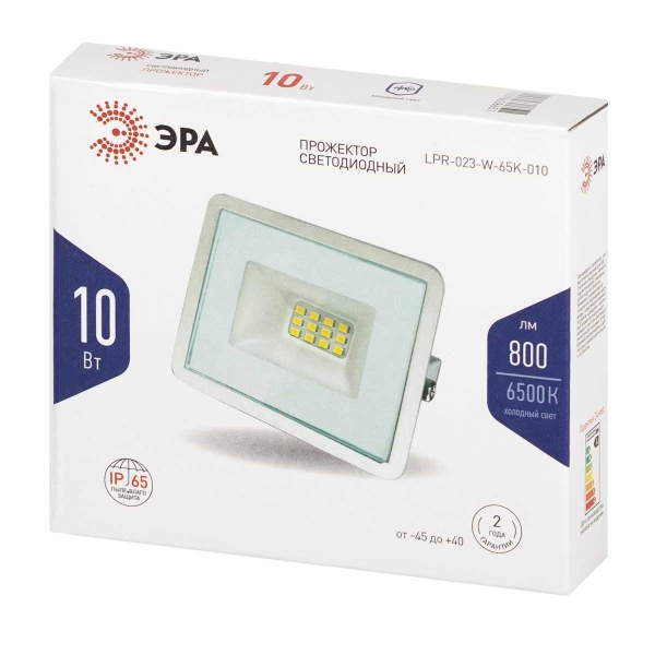Прожектор светодиодный уличный ЭРА LPR-023-W-65K-010 Б0054639
