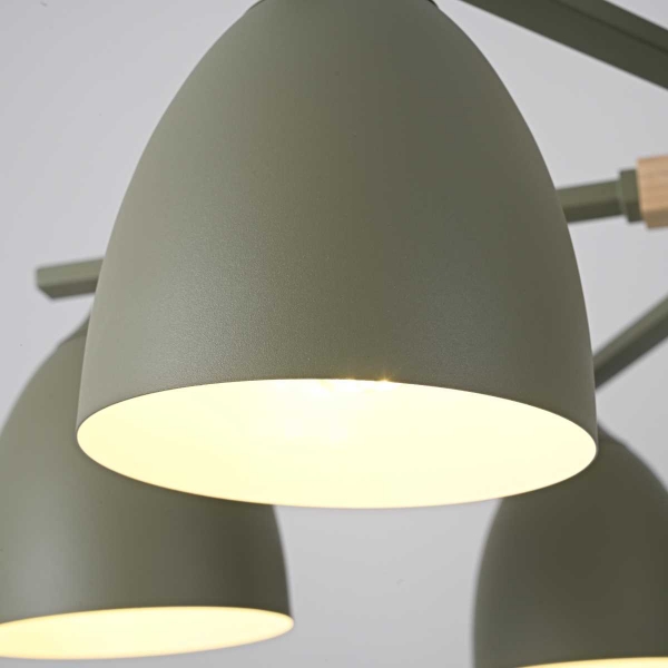 Потолочная люстра Imperium Loft Noa 6 Olive 183463-26