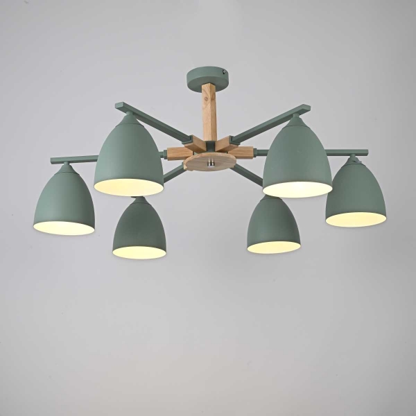 Потолочная люстра Imperium Loft Noa 6 Mint 183467-26