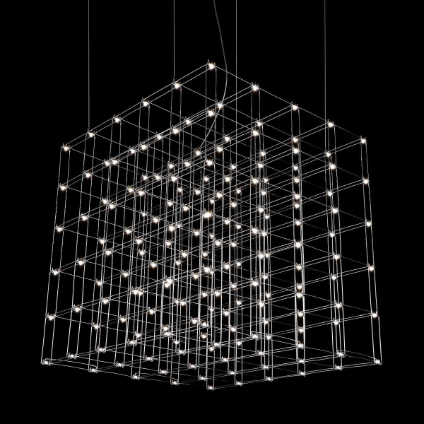 Подвесная люстра Imperium Loft Quasar Cosmos Square Led Pendant Light 100/100/100 252291-22