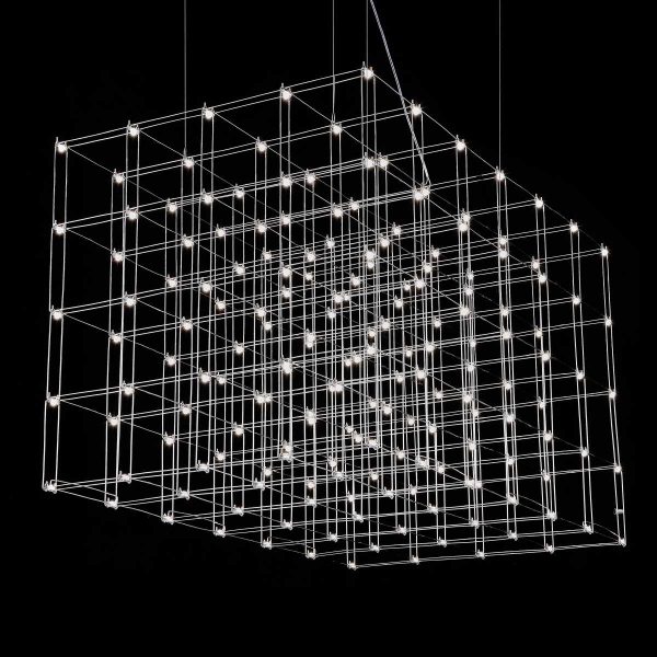 Подвесная люстра Imperium Loft Quasar Cosmos Square Led Pendant Light 80/80/140 252289-22