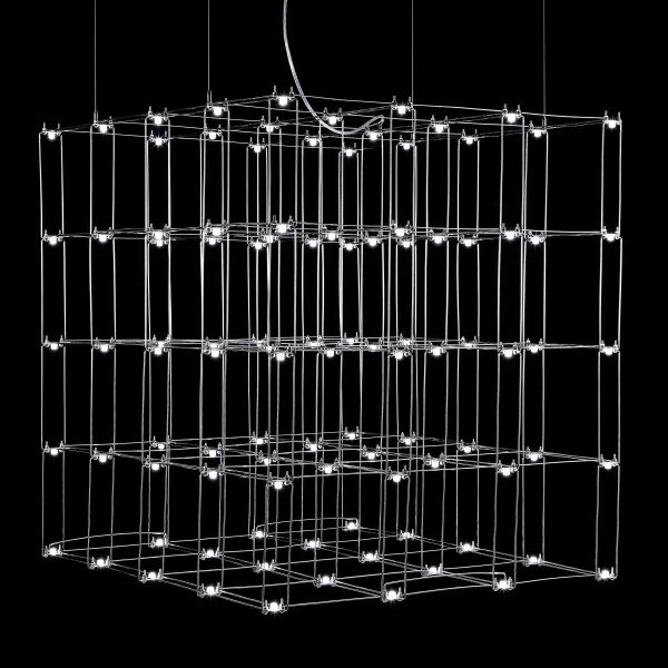 Подвесная люстра Imperium Loft Quasar Cosmos Square Led Pendant Light 80/80/80 252288-22