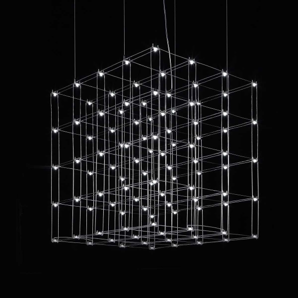Подвесная люстра Imperium Loft Quasar Cosmos Square Led Pendant Light 80/80/80 252288-22