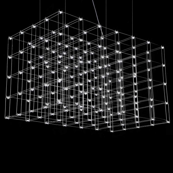 Подвесная люстра Imperium Loft Quasar Cosmos Square Led Pendant Light 80/80/140 252289-22
