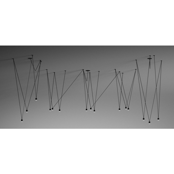 Подвесная люстра Imperium Loft Match Chandelier Vibia 144214-22