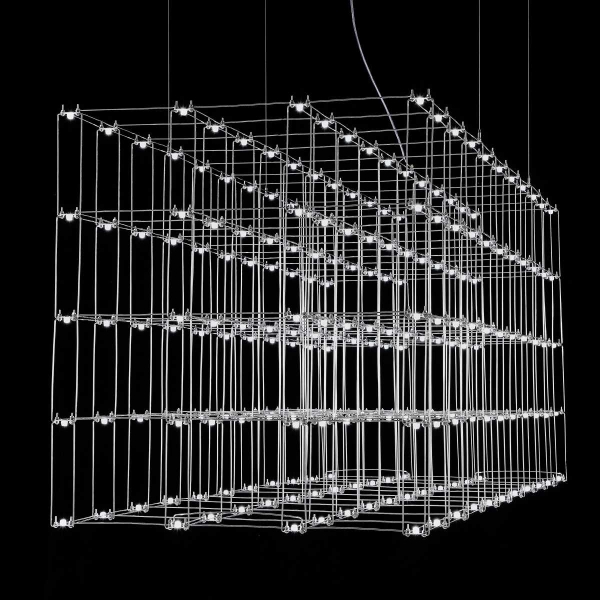 Подвесная люстра Imperium Loft Quasar Cosmos Square Led Pendant Light 80/80/200 252290-22