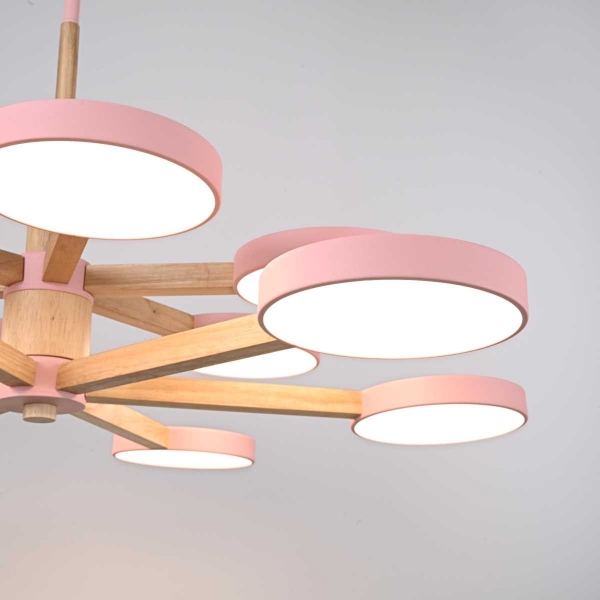 Подвесная люстра Imperium Loft Turna Dbl L12 Pink 229083-26