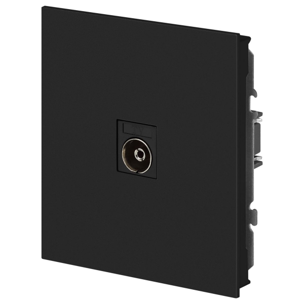 Розетка ЭРА Arktik 16-3101-05 TV одиночная антрацит Б0070468