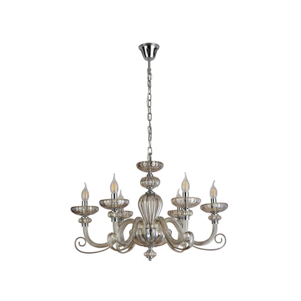 Подвесная люстра Newport 8626/C chrome cognac М0071597