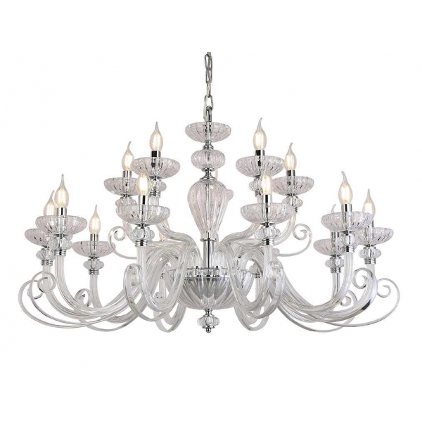 Подвесная люстра Newport 8620+5/C chrome clear М0071527