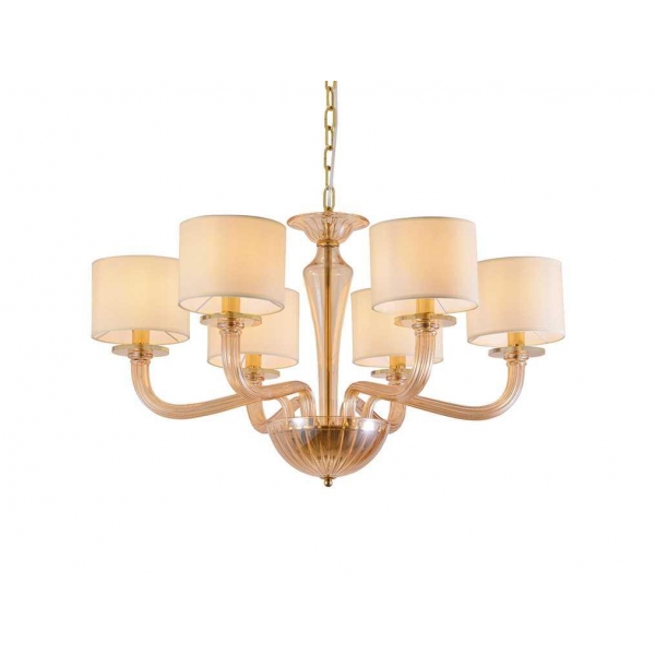 Подвесная люстра Newport 8686/C gold polished amber М0071803