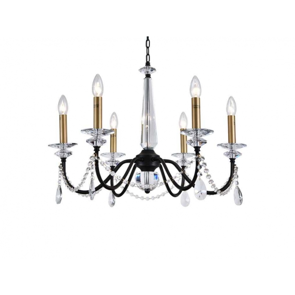 Подвесная люстра Newport 3976/C black+brass М0071828