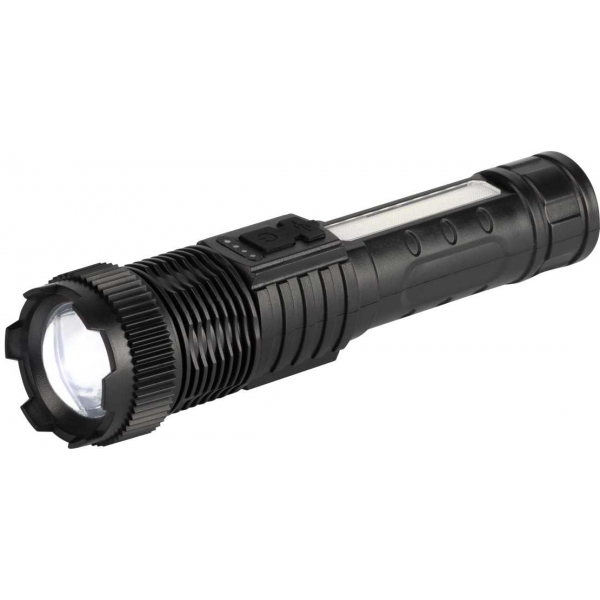 Светодиодный фонарь ЭРА UA-402 универсальный аккумуляторный 5 Вт LED + 5 Вт COB Zoom 6 режимов маячок клипса USB type C Б0069804