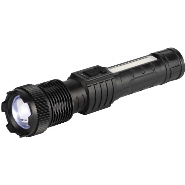 Светодиодный фонарь ЭРА UA-402 универсальный аккумуляторный 5 Вт LED + 5 Вт COB Zoom 6 режимов маячок клипса USB type C Б0069804