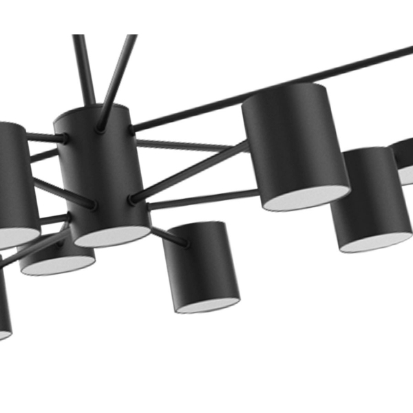 Подвесная светодиодная люстра Kink Light Мекли 07649-13D,19