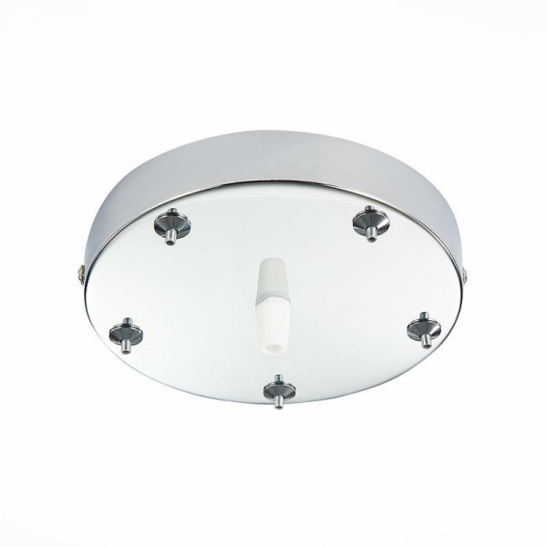 Потолочное крепление на 5 ламп круглое хром ST Luce SL1 SL001.103.05