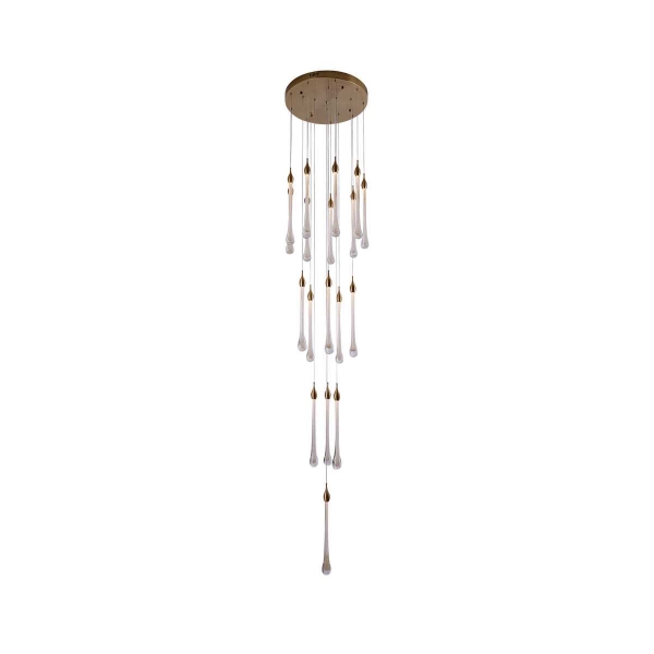 Подвесная светодиодная люстра Kink Light Асмер 07860-18A,36