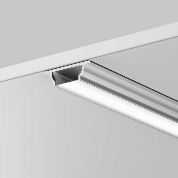 Алюминиевый профиль накладной 11x3,5 с вертикальным изгибом ALM-1103-S-2M Maytoni Led Strip 631017