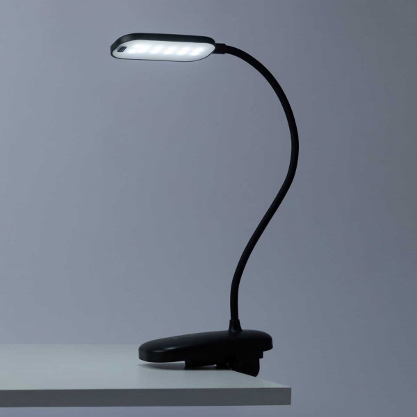 Настольная лампа аккумуляторная ЭРА NLED-525-6W-BK Б0068549