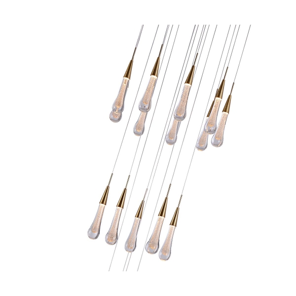 Подвесная светодиодная люстра Kink Light Гутта 07861-18A,36