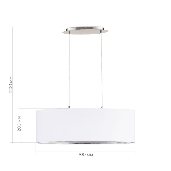 Подвесная люстра Evoluce Brescia SLE300563-03